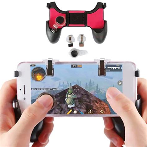 House of Sensation 5 in 1 Grip Game Controller Mobile Joystick Gamepad ...