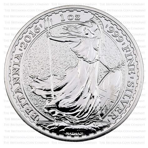 2016 1oz Silver Britannia : Free UK Shipping | The Britannia Coin Company