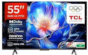 TCL P7K 139 cm (55 inch) QLED Ultra HD (4K) Smart Google TV 2025 ...