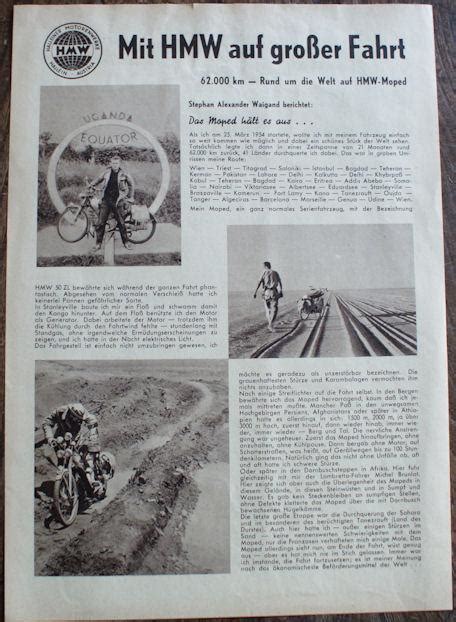 Mit HMW auf großer Fahrt, Brochure | BRITISH Only Austria ...