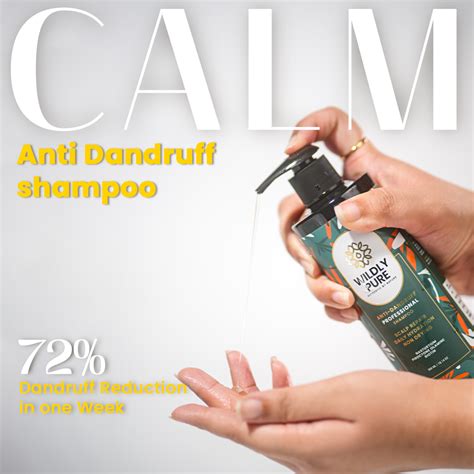 Wildly Pure CALM Anti-Dandruff and Scalp Repair Shampoo- 300ml – Wildly ...