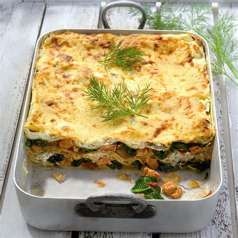 Lasagne met zalm en spinazie   Gezonde Recepten   WW België