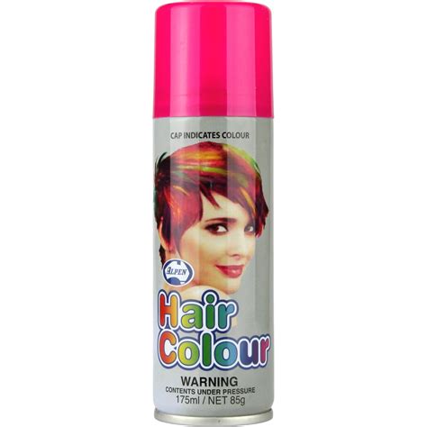 Alpen Coloured Hair Spray Pink - Kmart