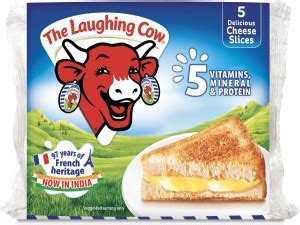 The Laughing Cow Plain Processed cheese Slices Price in India - Buy The ...