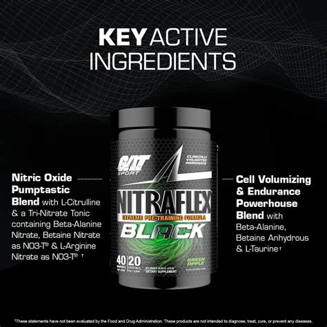 GAT NITRAFLEX BLACK Extreme Pre-Training Formula | India's Leading ...