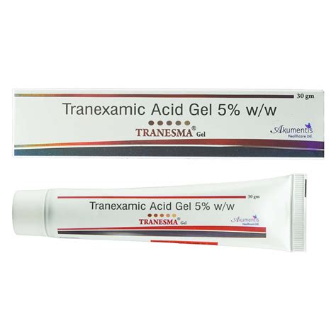Buy Tranesma 5 %W/W Gel (30) Online & Save Up to 24% at PharmEasy
