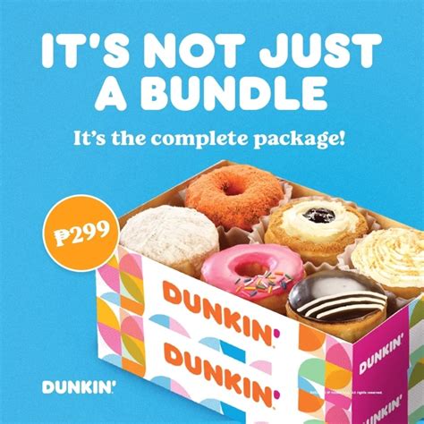 Dunkin Donuts Menu With Updated Prices Philippines 2024