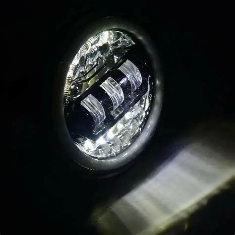Royal Piston Smart LED 7" HJG Headlight with 3 in 1 Yellow & White DRL