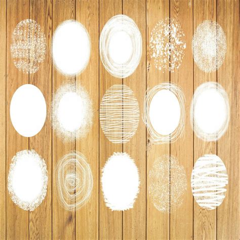 White Bleach Effect Backgrounds Sublimation Shape PNG Bundle ...
