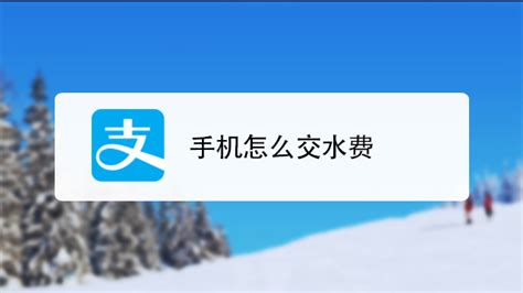 手机微信怎么交水费（在微信上怎样绑定水费用户）_小狼观天下