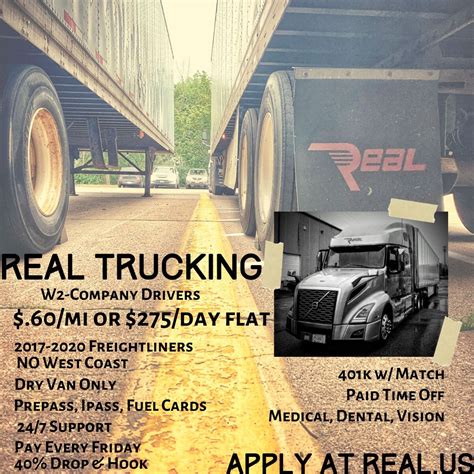 Real Trucking Inc on LinkedIn: #real #realtrucking #cdldrivers #cdljobs #jobsavailable #jobs # ...