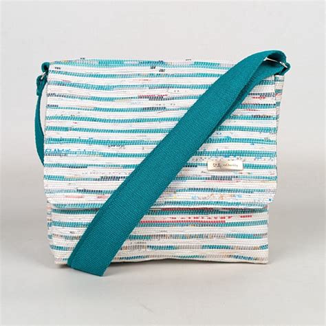 Multicolored Shimmery Waste Plastic Wrappers Upcycled Handwoven ...