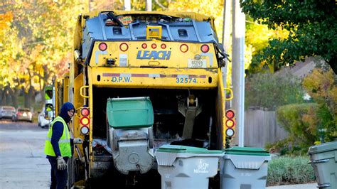 Why Milwaukee's garbage, recycling pickup schedule changes frequently