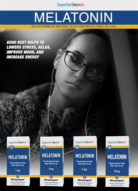 Buy Superior Source Melatonin Under The Tongue Quick Dissolve ...