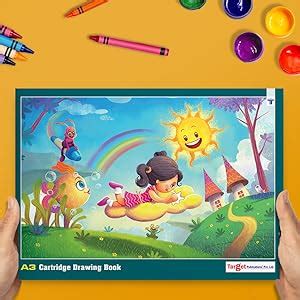 A3 Drawing Book for Artists, Kids | A3 Sketch Book| 34 White Blank ...