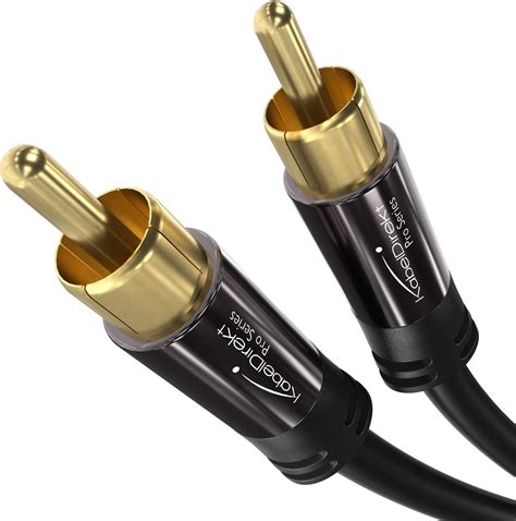 Amazon.in: Buy KabelDirekt Digital Audio Dual Shielded Subwoofer Cable ...