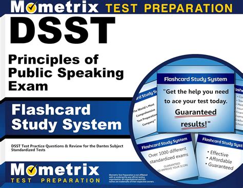 Buy Dsst Principles of Public Speaking Exam Flashcard Study System ...