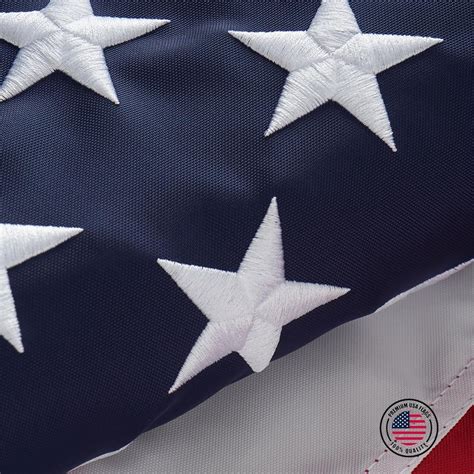 FLAGWIN American Flag 5x8, US Flag 5x8 Heavy Duty Outdoor Tear ...