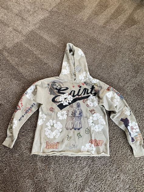 READYMADE DENIM TEARS x SAINT MICHAEL HOODIE | Grailed