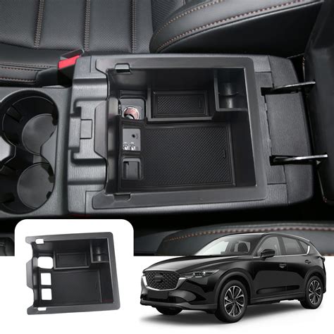 LFOTPP 2023 Mazda CX-5 Center Console Organizer for 2017-2022 2023 Mazda CX-5 Console Tray Mazda ...