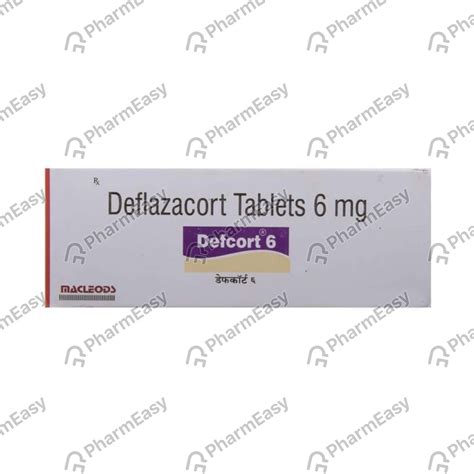 Defcort 6 MG Tablet (6): Uses, Side Effects, Price & Dosage | PharmEasy