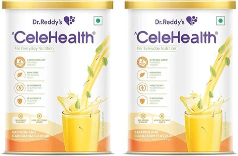 Dr.Reddys Celehealth | Daily Nutrition Drink | Saffron & Cardamom ...