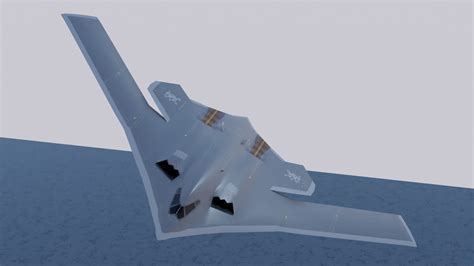 3D Xian H-20 Stealth Bomber Model - TurboSquid 2098084
