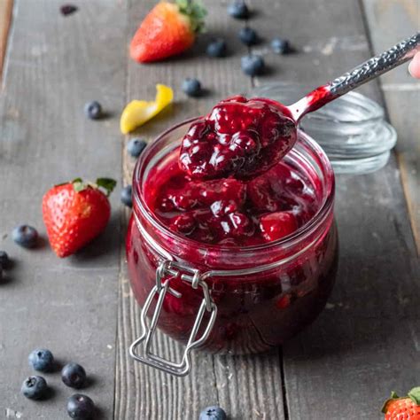 Quick Mixed Berry Compote Recipe: Super Simple