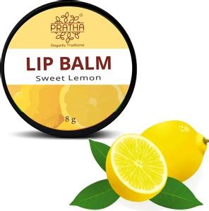 PRATHA Lip Balm | Anti-Pigmentation Vitamin C – Sweet Lemon 100 % ...