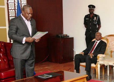 Mahama charges BoG boss to stabilise cedi