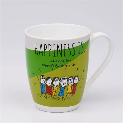 Buy Corsica Set of 4 Bone China Printed Coffee Mugs - 210ml from ...