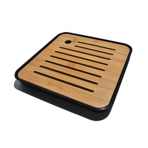 Buy Cha Yuen - Moso Bamboo Chinese Tea Tray Box With Water Storage for ...