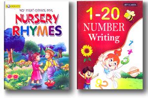 My First Choice For Nursery Rhymes & Number Writing 1-20 Reading ...