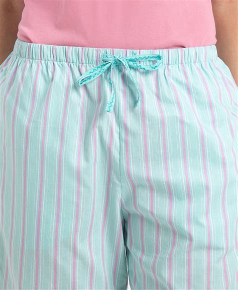 Buy Super Combed Cotton Yarn Dyed Woven Relaxed Fit Striped Shorts with ...