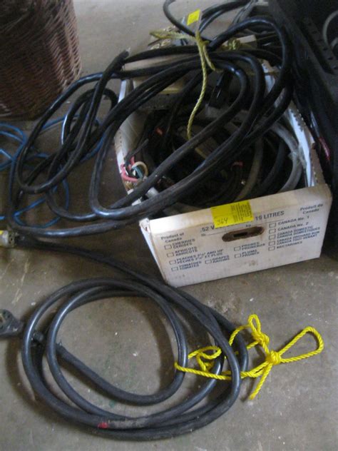 ASST. 220V PLUGS, WIRING, ETC.