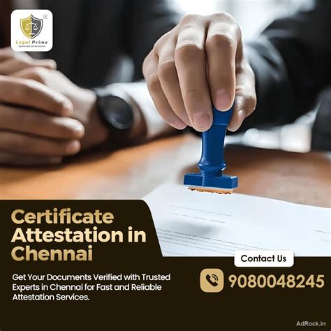 Certificate attestation in chennai