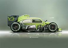 Vw Beetle Race Car by Car Yasiddesign Render Artwork Formula 1 Volkswagen Vw Beetle Race Car