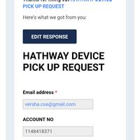 Hathway Cable & Datacom — deactivate my account