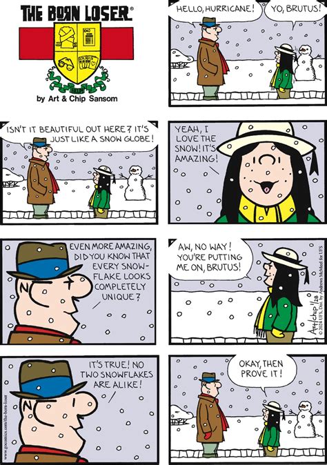 The Born Loser by Chip Sansom for January 28, 2024 | GoComics