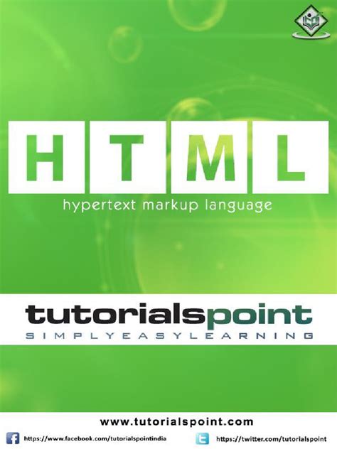 Image result for HTML Tutorial PDF Download