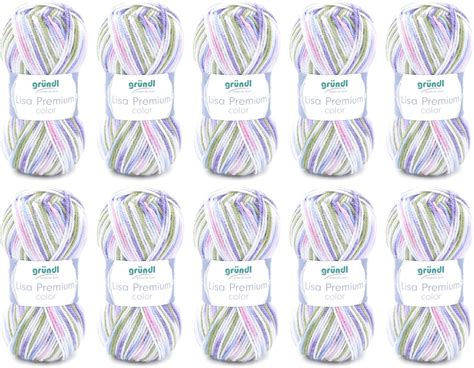 Gründl Color Lisa Premium Hand Knitting, Filato Grande in 100% ...