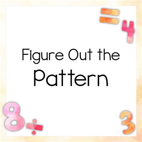 Image result for Find the Pattern Math