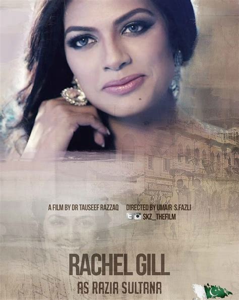 Rachel Gill as Razia Sultana? The model has big shoes to fill in her ...