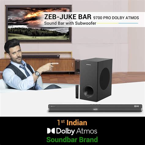 Zebronics ZEB-JUKE BAR 9700 PRO DOLBY ATMOS - Smartech Computers