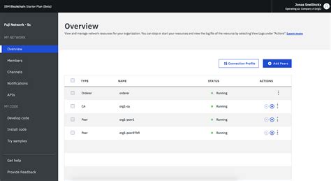 IBM Blockchain 的图像结果