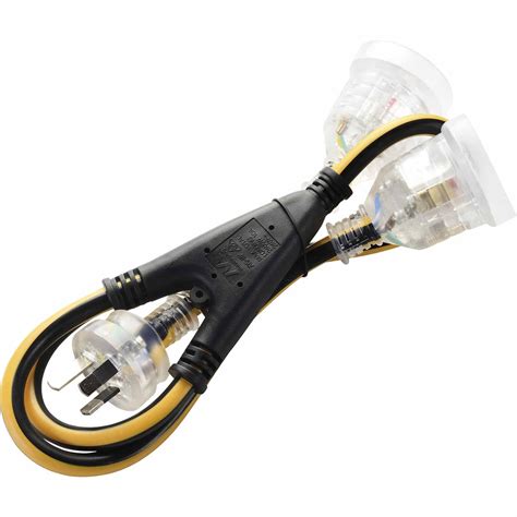 Masterplug Heavy Duty Splitter - Electrical Cords | Mitre 10™