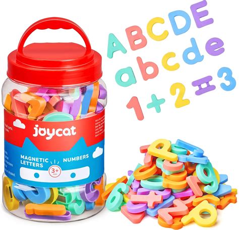 Amazon.com: JoyCat Magnetic Letters and Numbers, Uppercase and ...