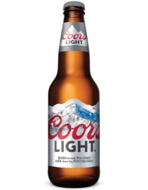 Coors Light Beer Bottle