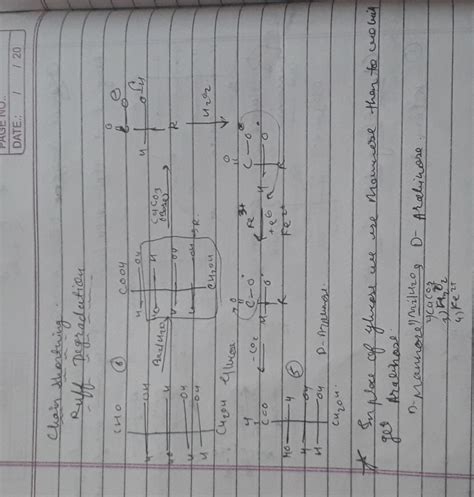 The below reaction a compound. From the sugars given below, identify ...