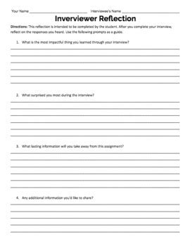 Historical Interview Worksheet 的图像结果